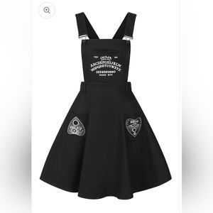 Hell Bunny Ouiji - Samara Pinafore Dress